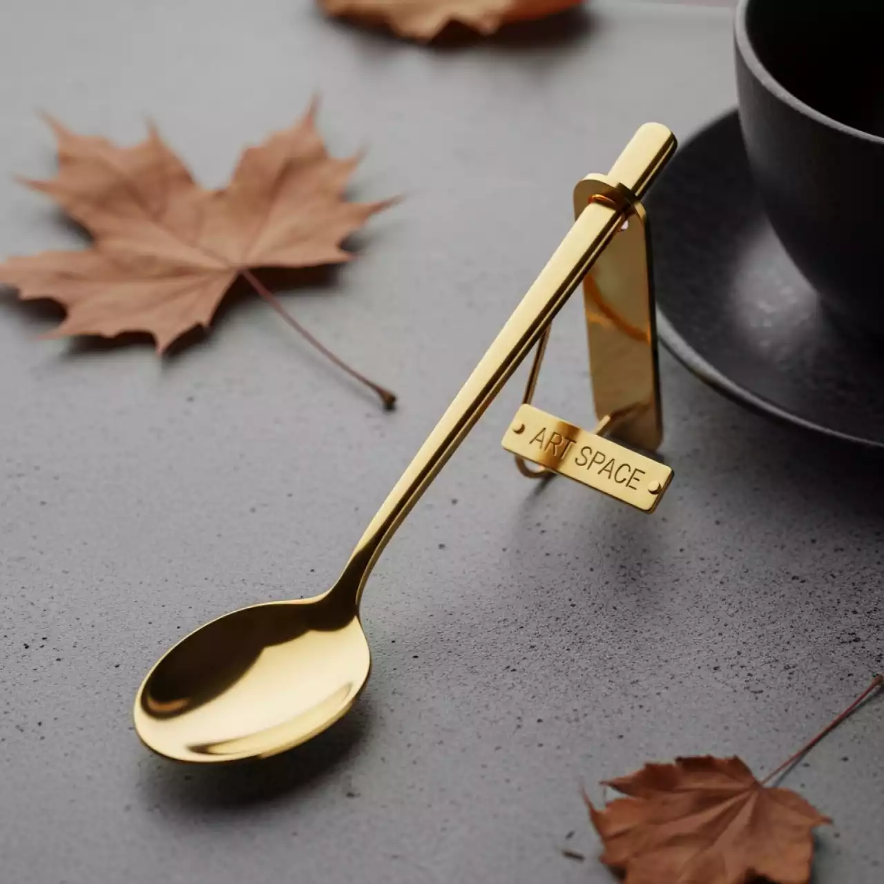 Аренда Ложка чайная Sapporo золотая 140 мм в санатории «Металлург» — ART SPACE