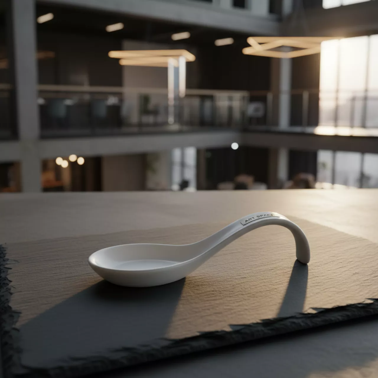 Аренда Ложка для комплимента белая в Bridge Resort — ART SPACE