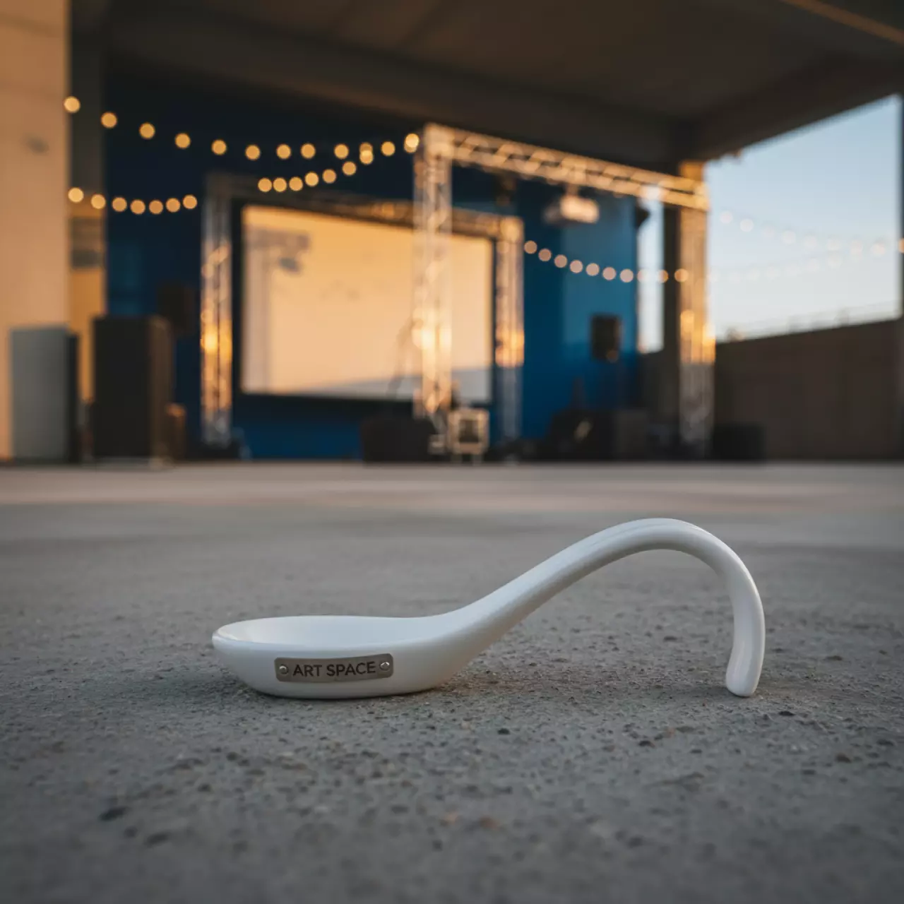 Аренда Ложка для комплимента Classic White в комплексе «Дагомыс» — ART SPACE