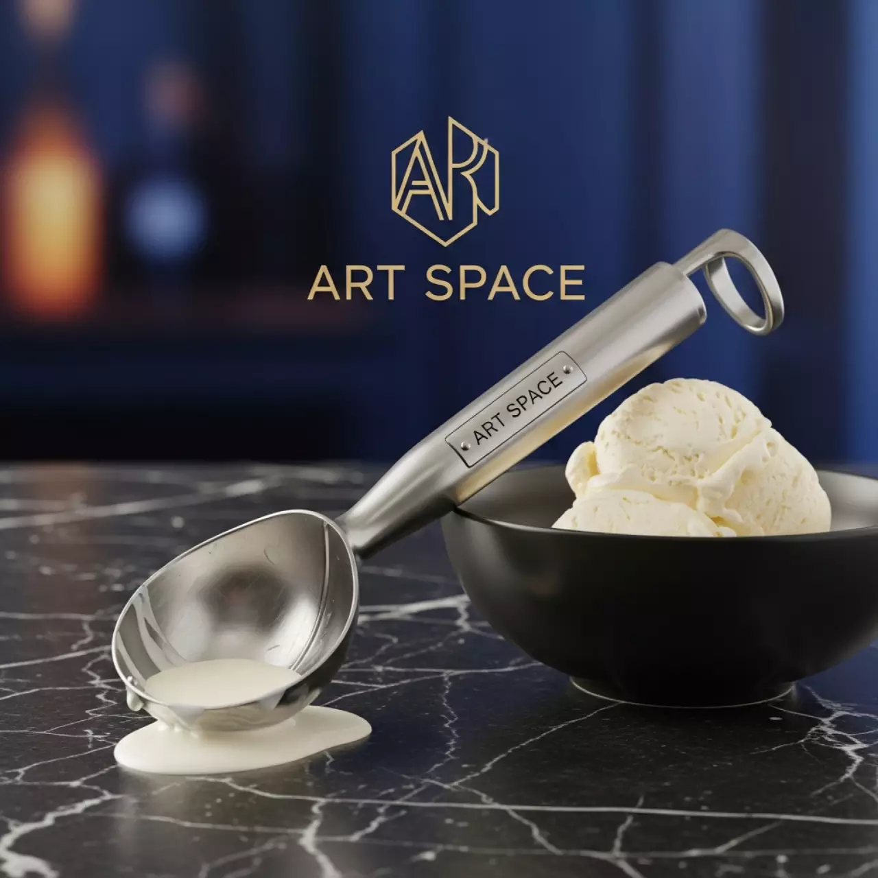 Аренда Ложка для мороженого Аляска Luxstahl в Сириус Арене — ART SPACE