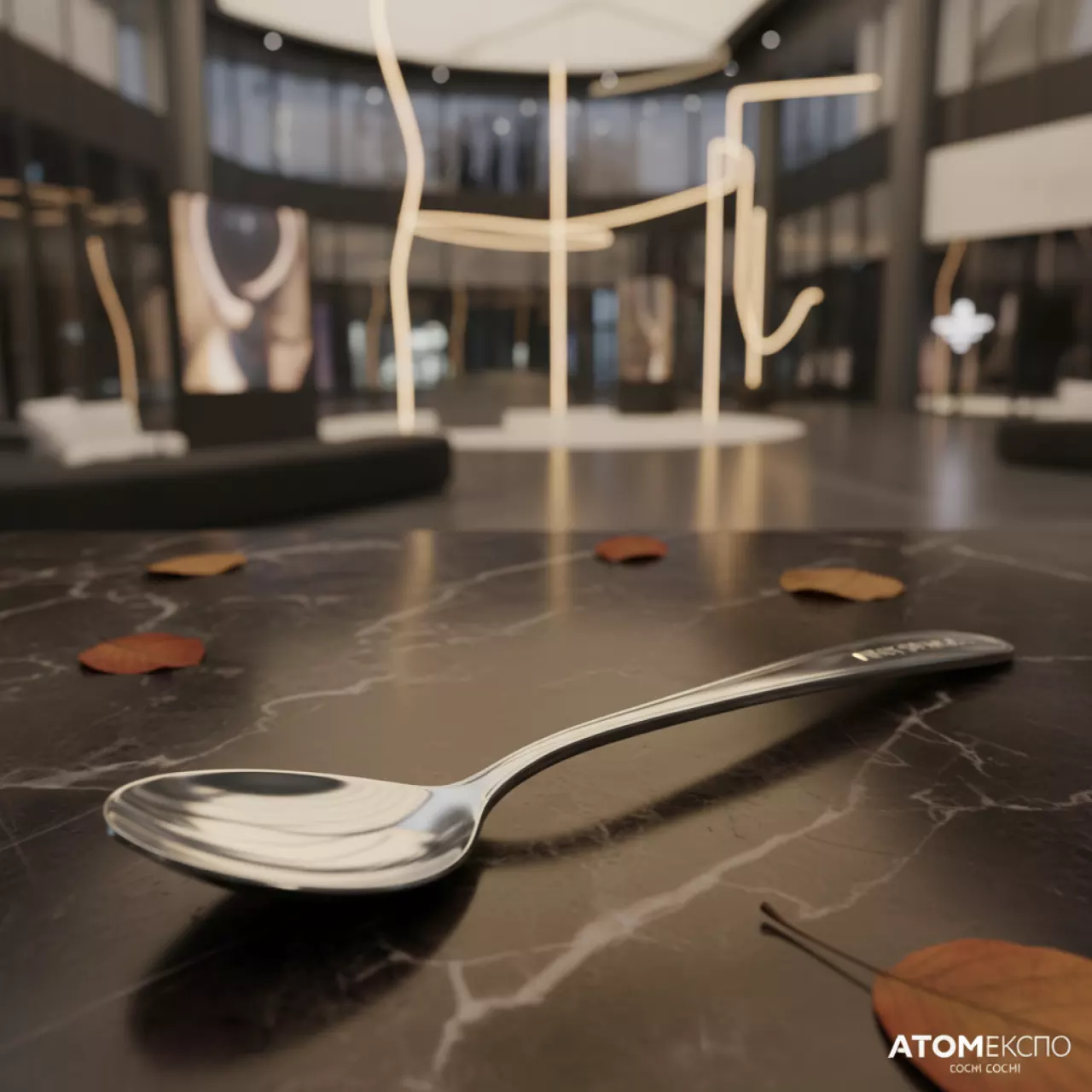 Аренда Ложка для соуса 35 см в Skypark Sochi — ART SPACE