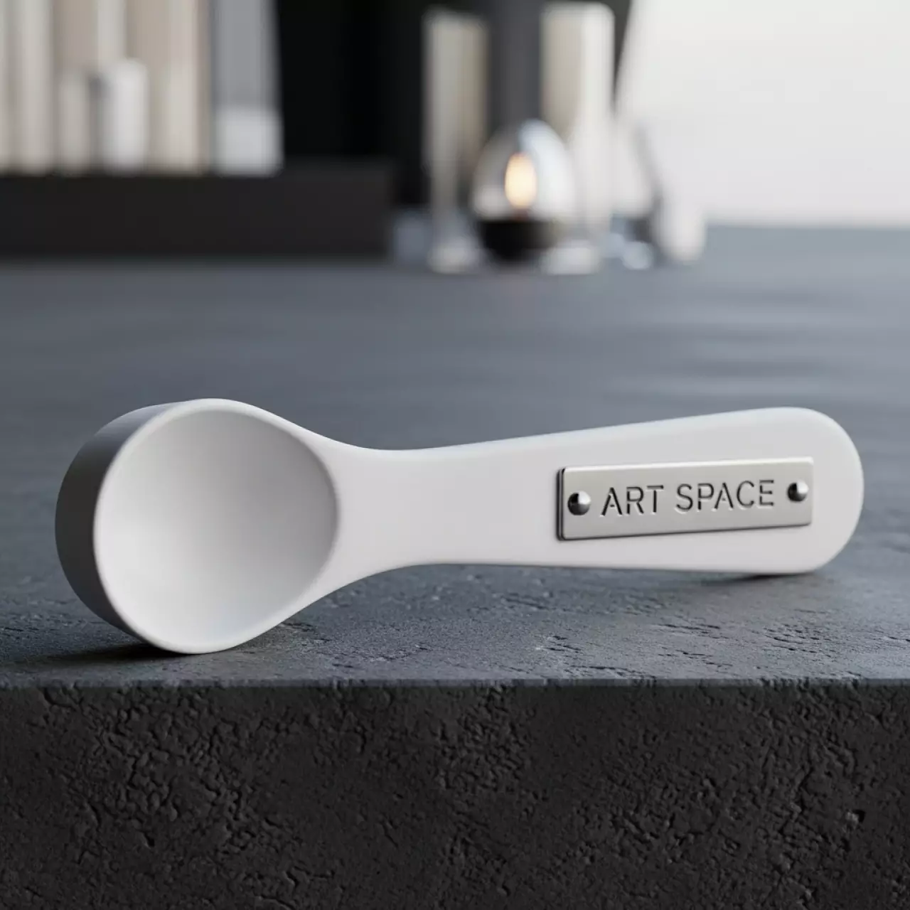 Аренда Ложка комплимент белая 15 мл в Grand Karat Sochi — ART SPACE