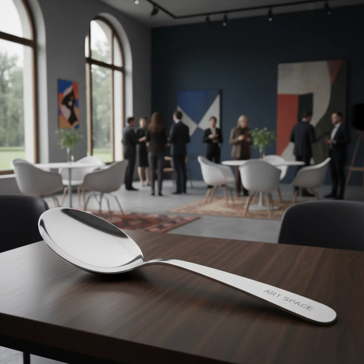 Аренда Ложка поварская 35 см в усадьбе Голицына — ART SPACE