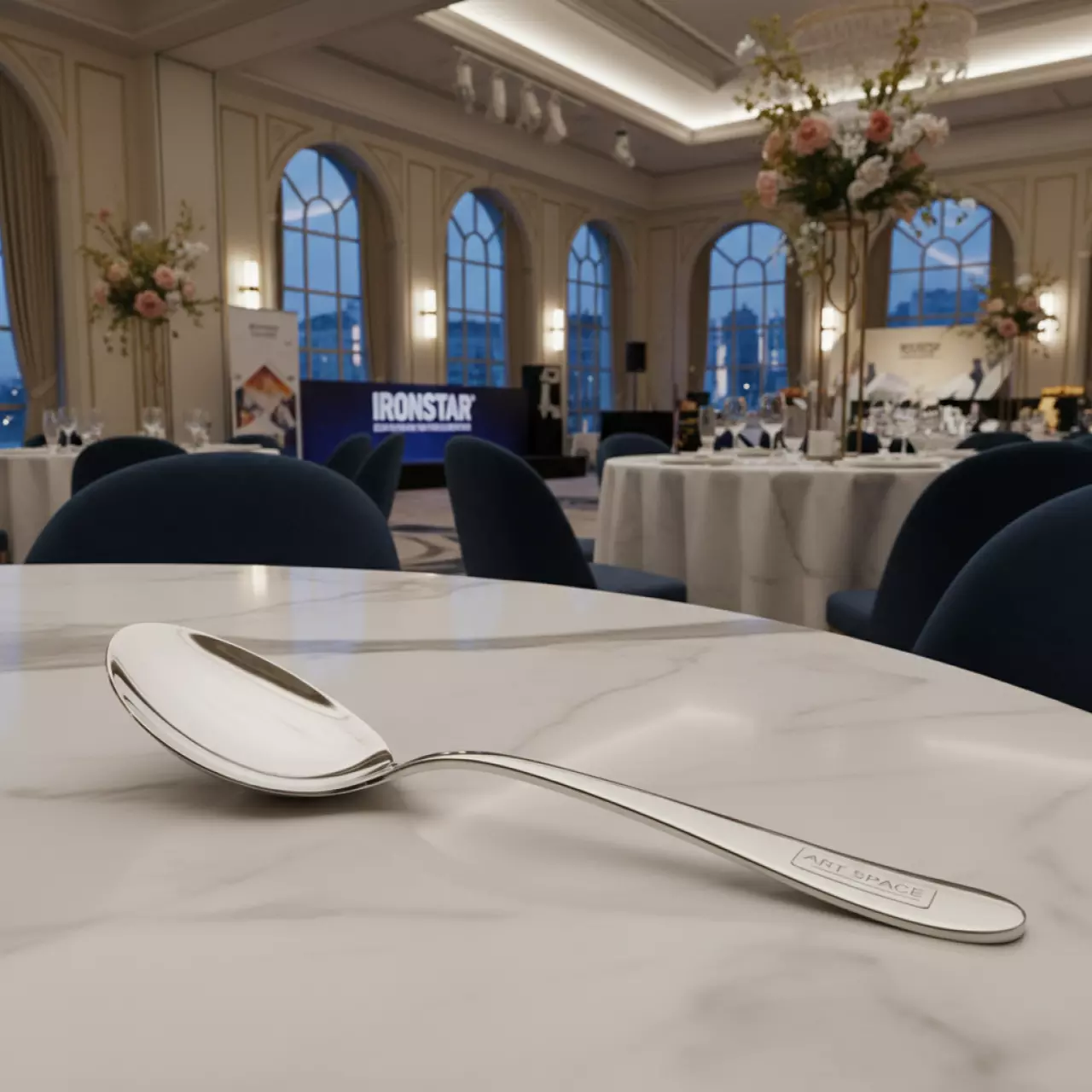 Аренда Ложка соусная Kult Luxstahl в гранд-отеле «Жемчужина» — ART SPACE