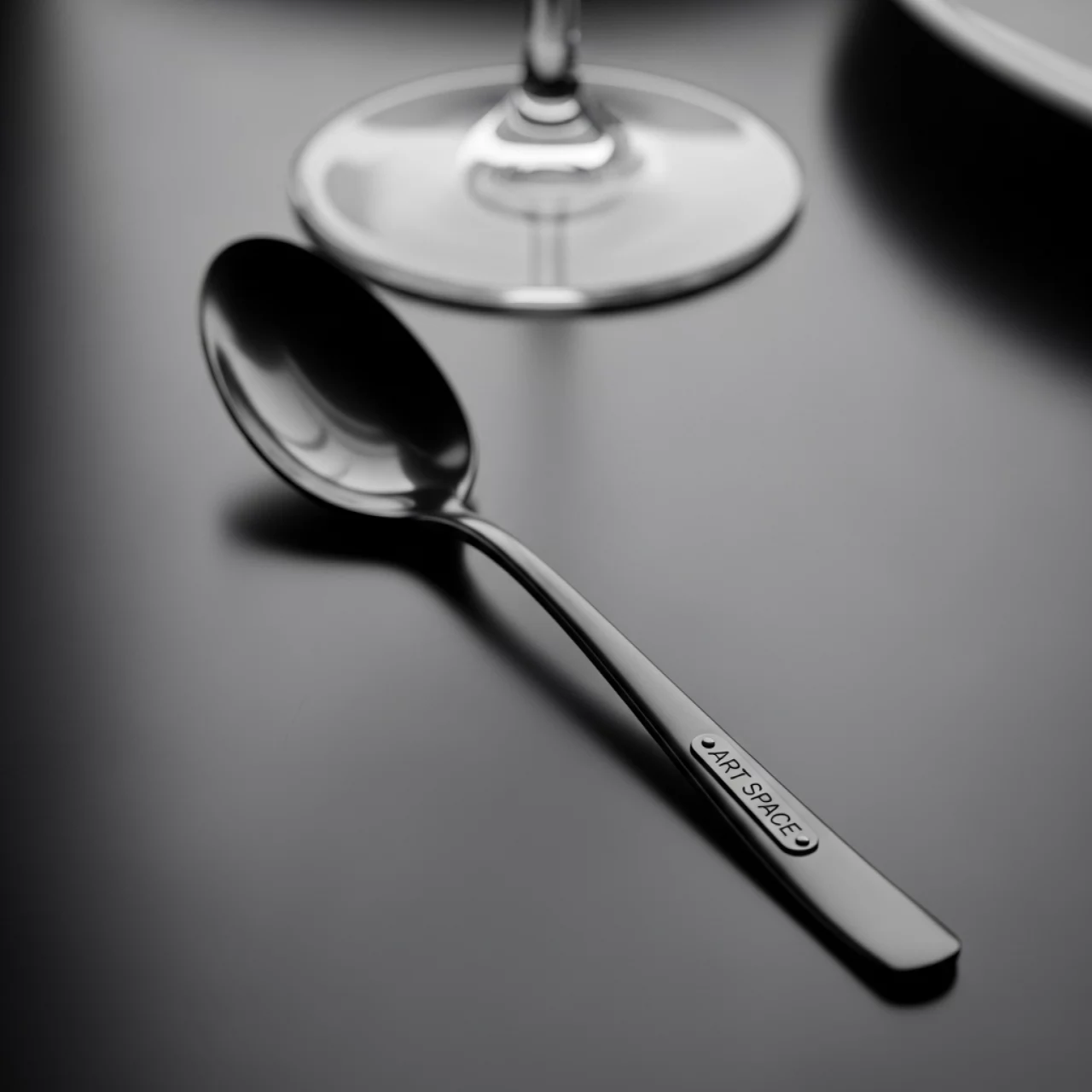 Аренда Ложка столовая черная Франклин в Grand Karat Sochi — ART SPACE