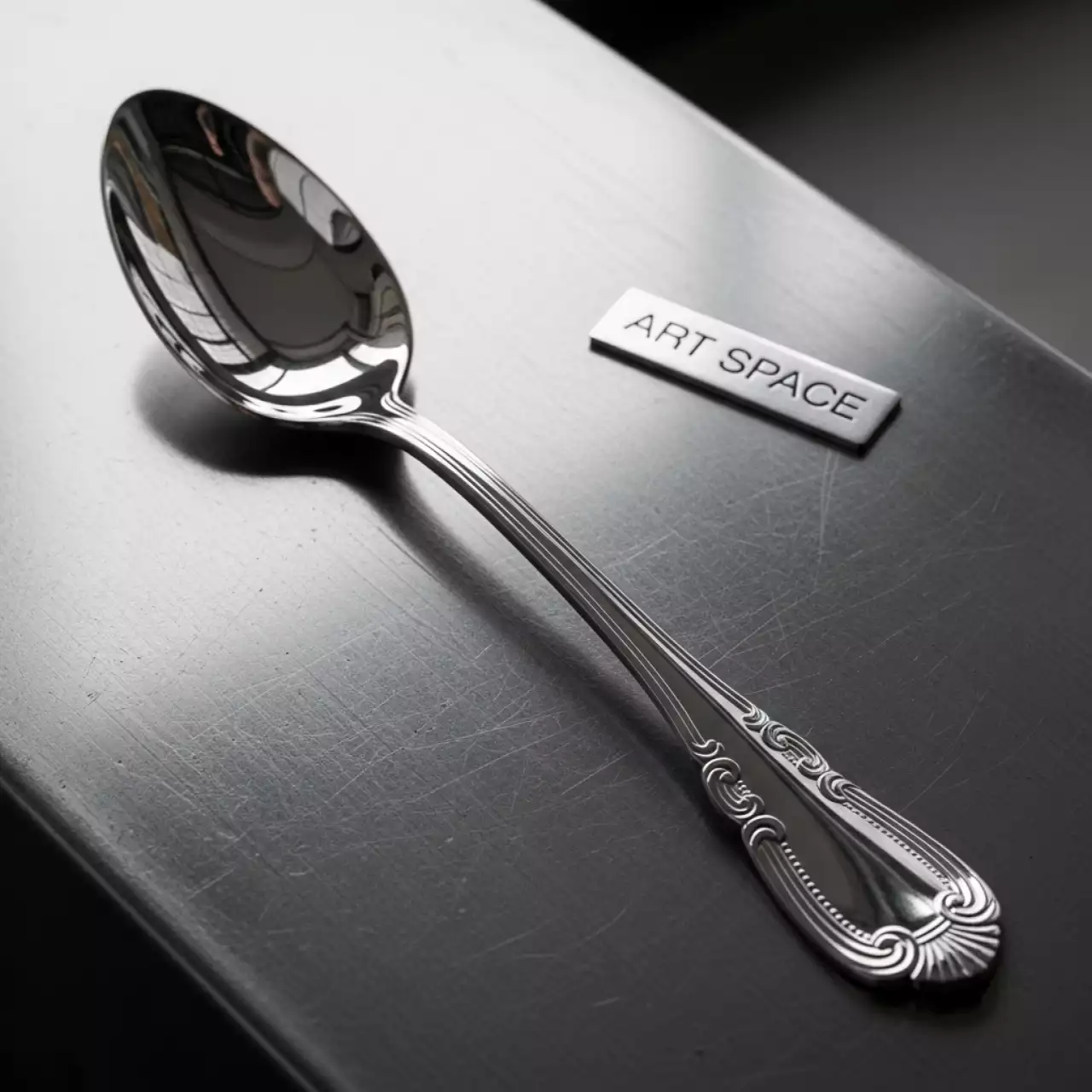 Аренда Ложка столовая Пушкин серебро в Керлинговом центре «Ледяной куб» — ART SPACE