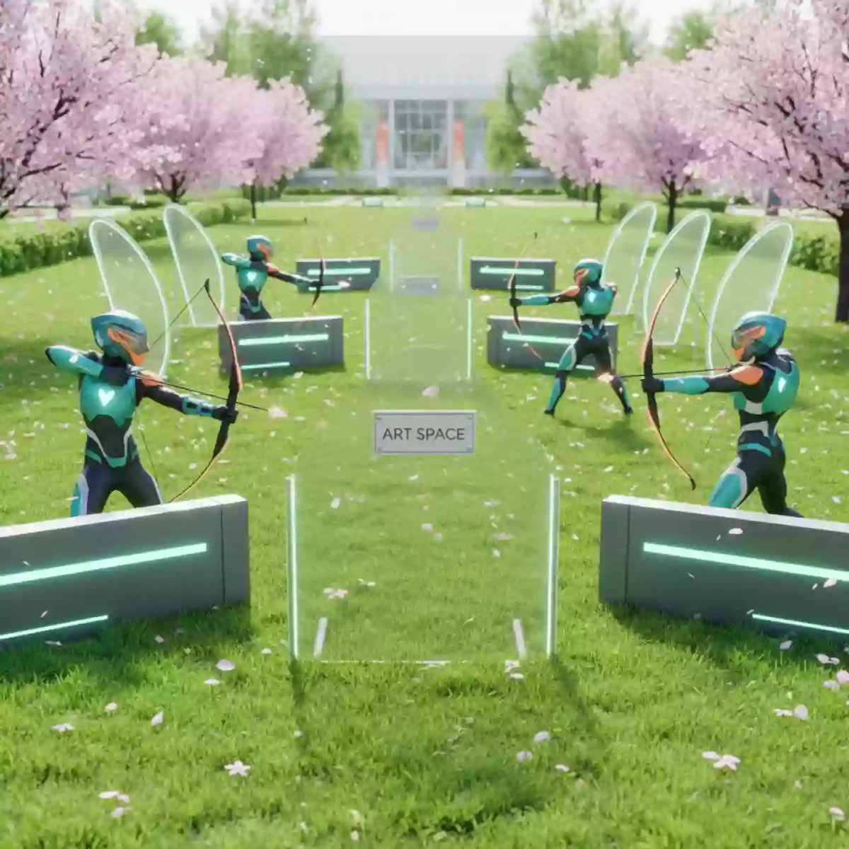 Аренда Лучный тир Арчери таг в санатории «Металлург» — ART SPACE