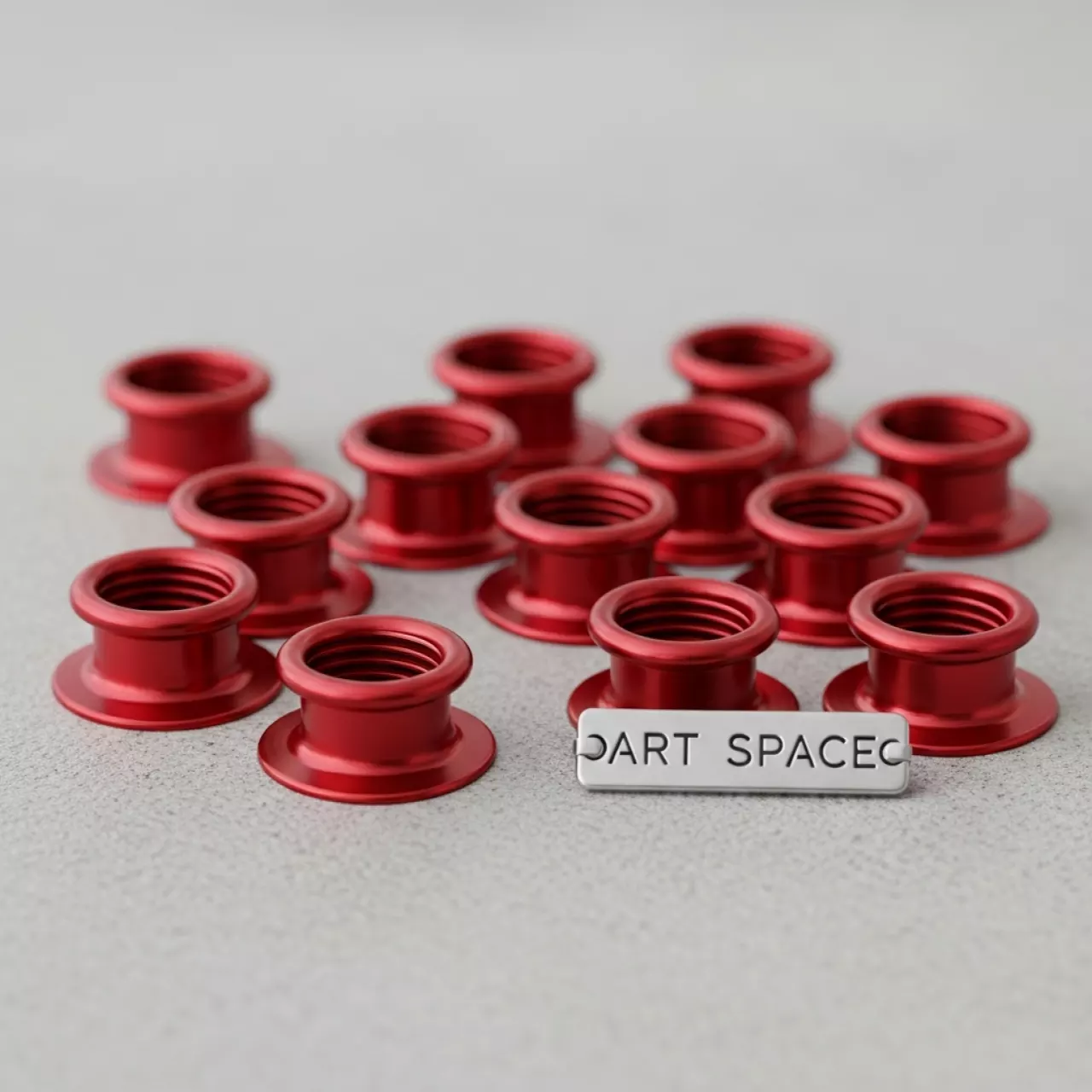 Аренда Люверсы колечки красные Piccolo 5,5 мм в МФК «Горный» — ART SPACE