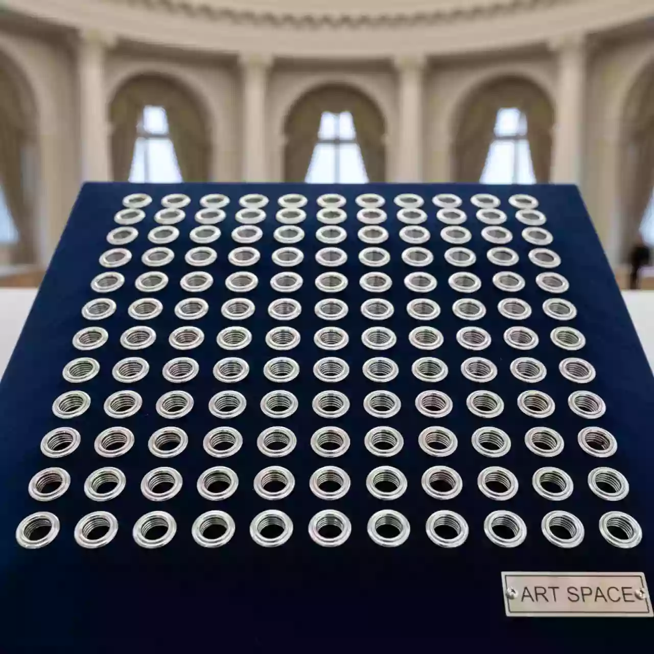 Аренда Люверсы серебряные Piccolo 5,5 мм 1000 шт в конгресс-холле отеля Жемчужина — ART SPACE