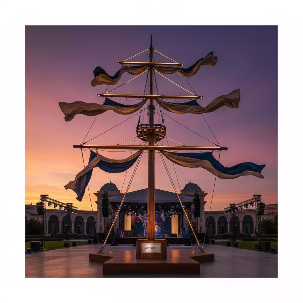 Аренда Мачта корабельная в Stella di Mosca — ART SPACE