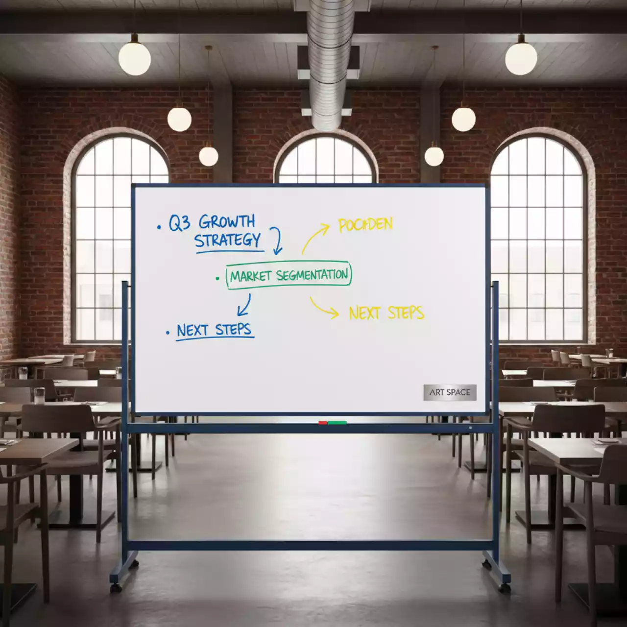 Аренда Магнитно маркерная доска 5058 в ресторане «La Terrazza» — ART SPACE