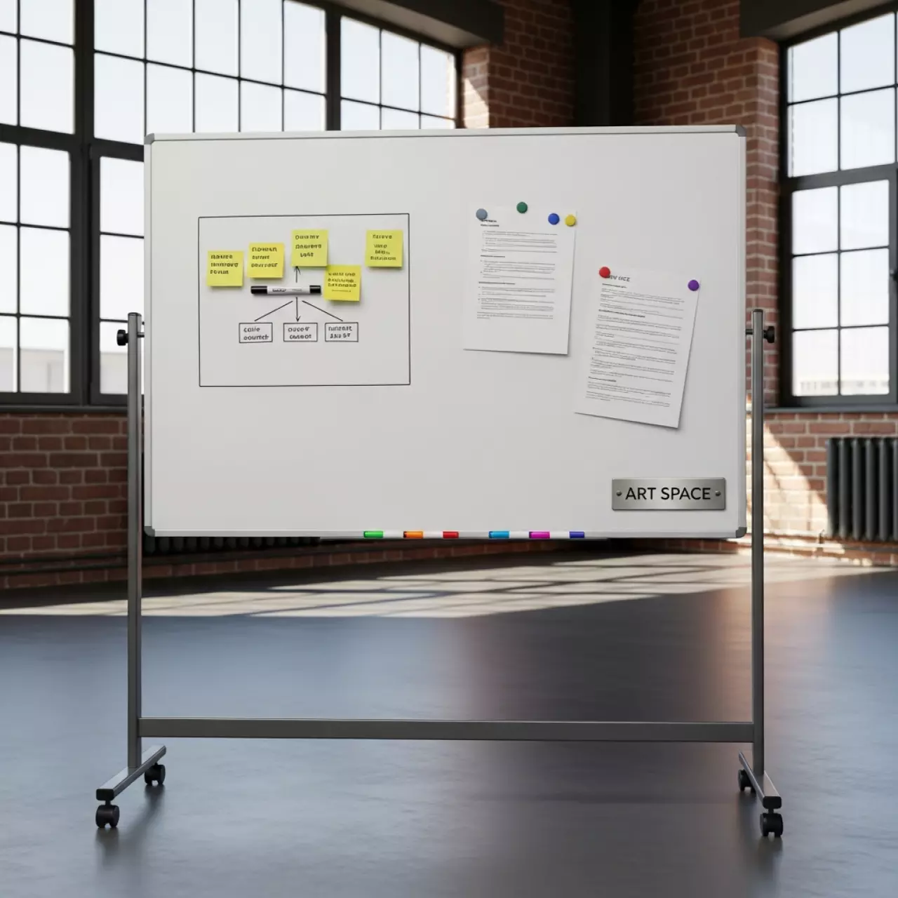 Аренда Магнитно маркерная доска GBG LM 60х90 см на вилле «Анна» — ART SPACE