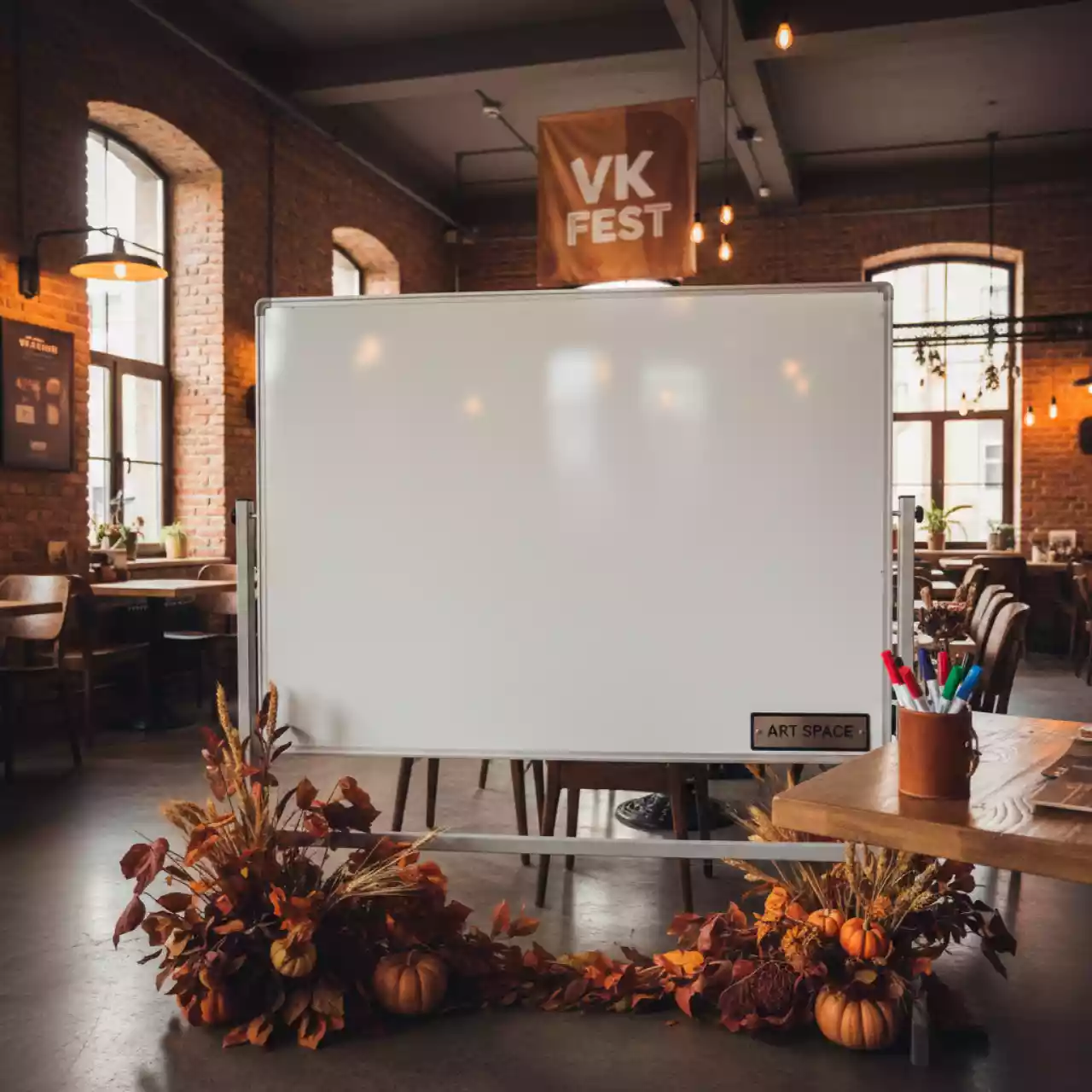 Аренда Магнитно маркерная доска GBG SM 45х60 см в ресторане «Сыроварня» — ART SPACE