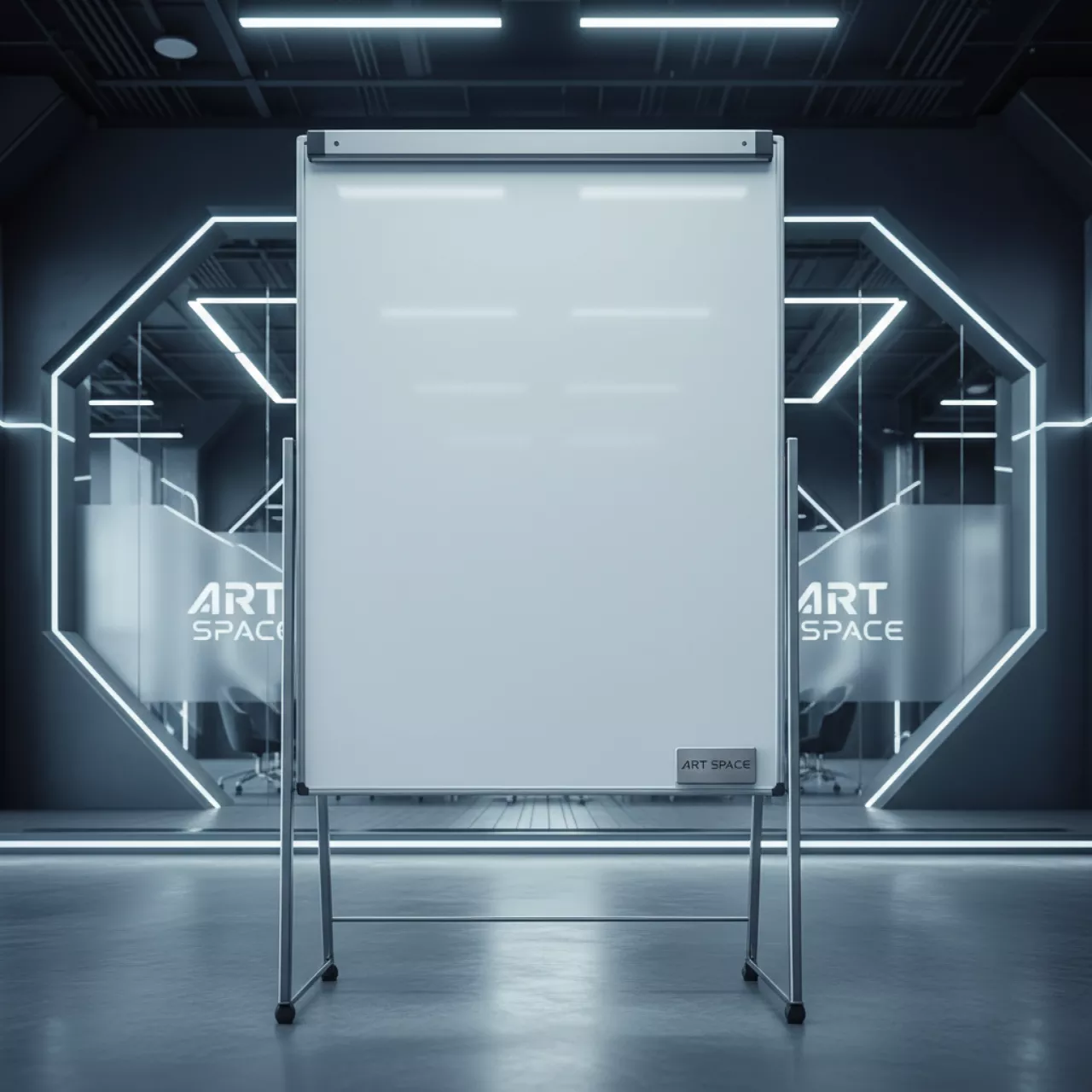 Аренда Магнитно маркерная доска Magnetoplan 180х100 см в раме ferroscript в Omega Sirius — ART SPACE