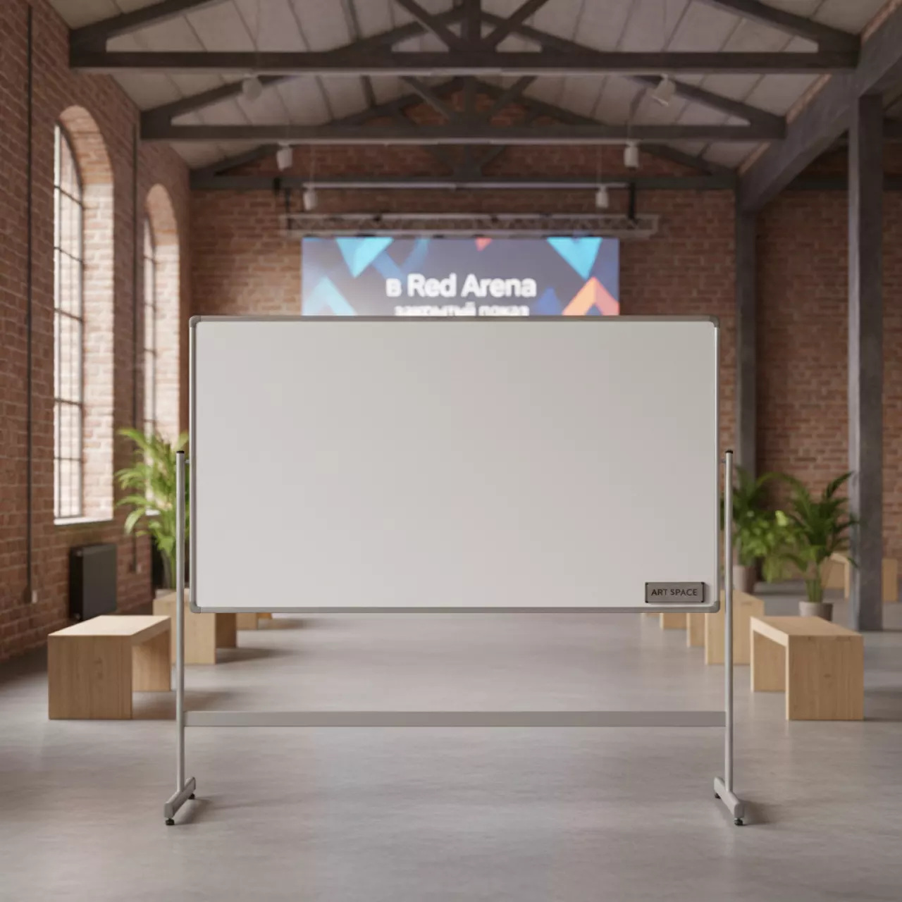 Аренда Магнитно маркерная доска TSA1020 200х100 см в Red Arena — ART SPACE