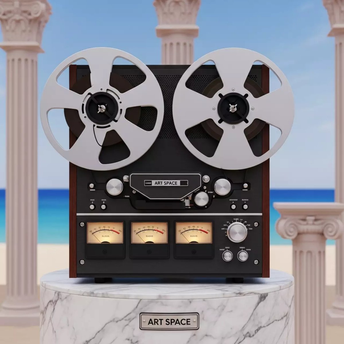 Аренда Магнитофон катушечный Олимп МПК 005С на пляже «Ривьера» — ART SPACE