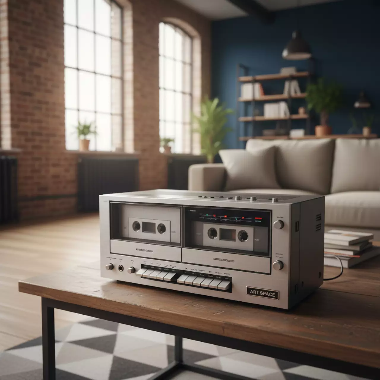 Аренда Магнитофоны двухкассетные в лофте «Студия 21» — ART SPACE