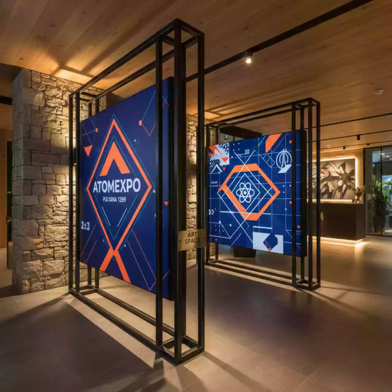 Аренда Магниты AM140 2x3 в Поляна 1389 Отель и Спа — ART SPACE