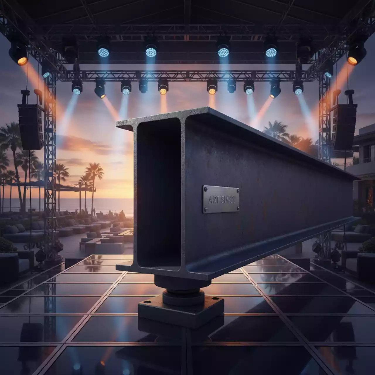 Аренда Магниты AM140 в пляжном клубе Del Mar — ART SPACE