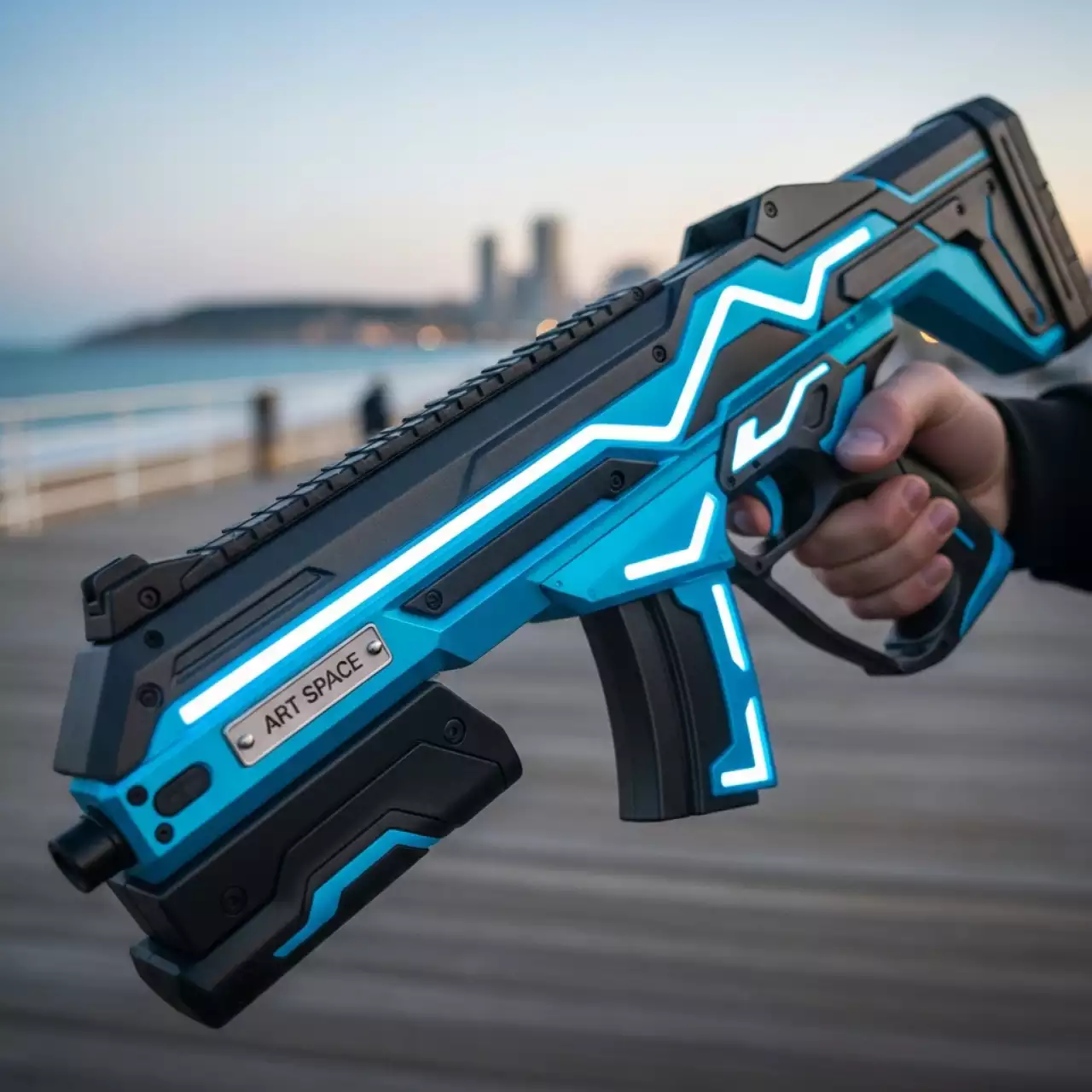 Аренда Макеты оружия для ТВ съемок на Имеретинской набережной — ART SPACE