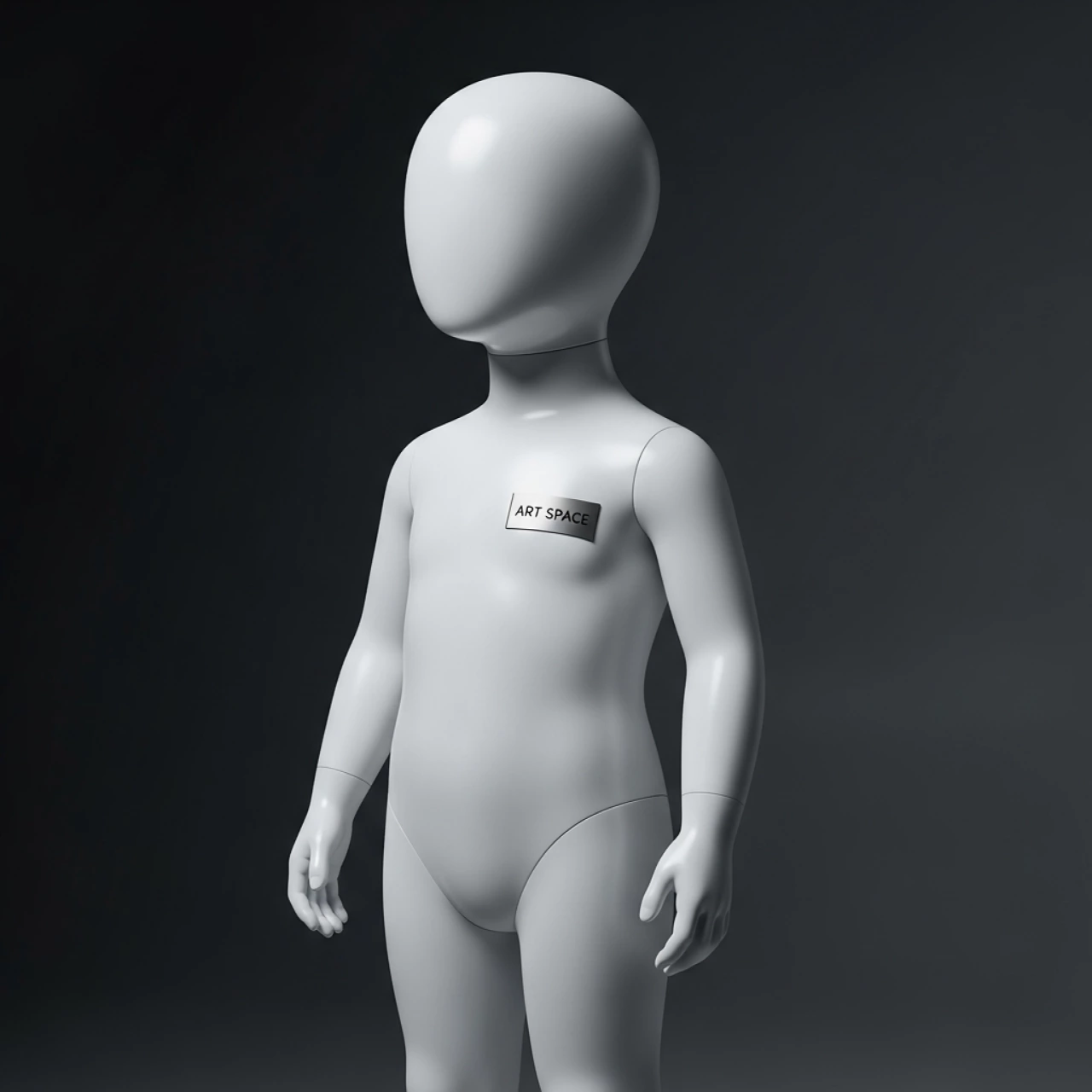 Аренда Манекен детский абстрактный высота 131 см в ресторане «Магадан» — ART SPACE