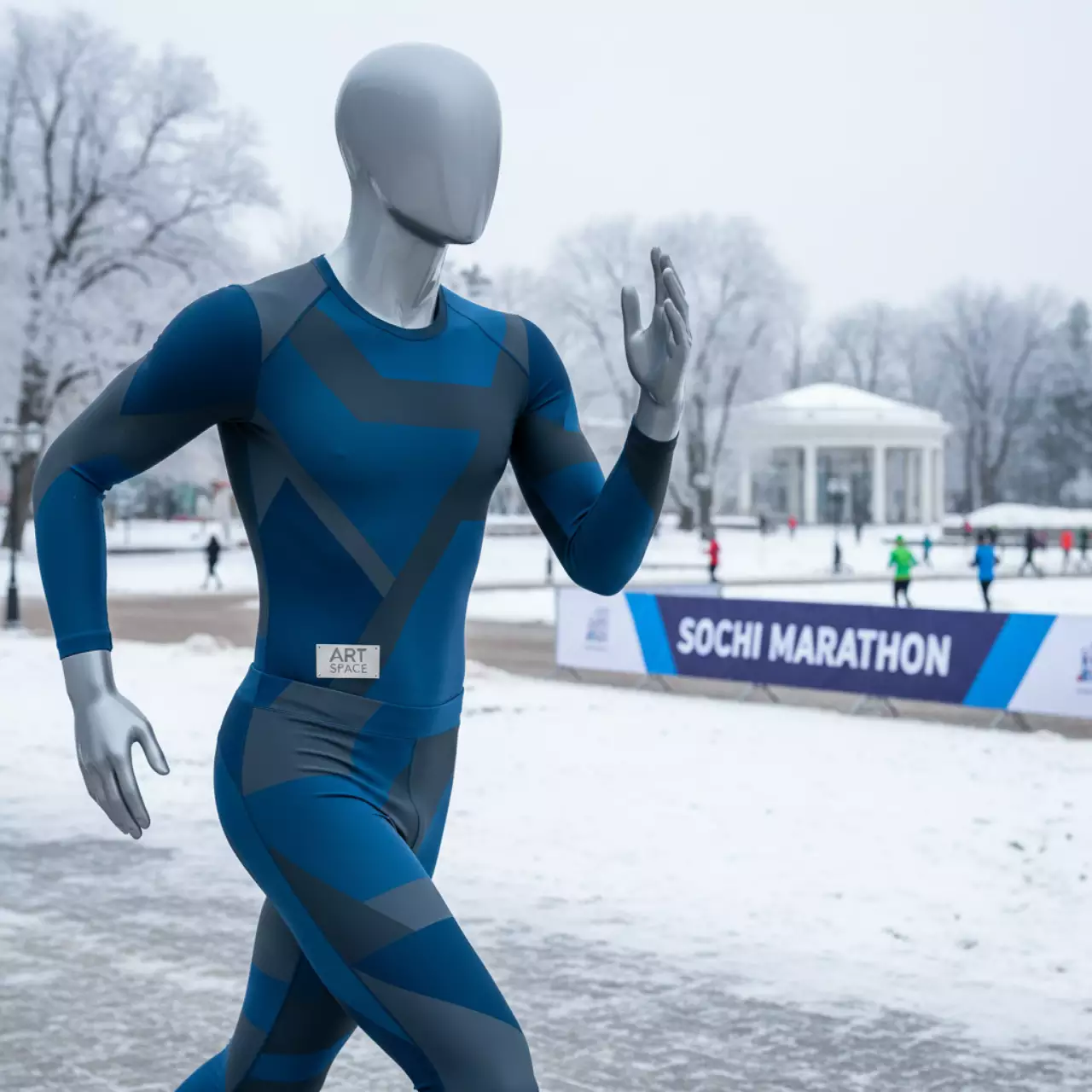 Аренда Манекен мужской абстрактный в парке «Ривьера» — ART SPACE