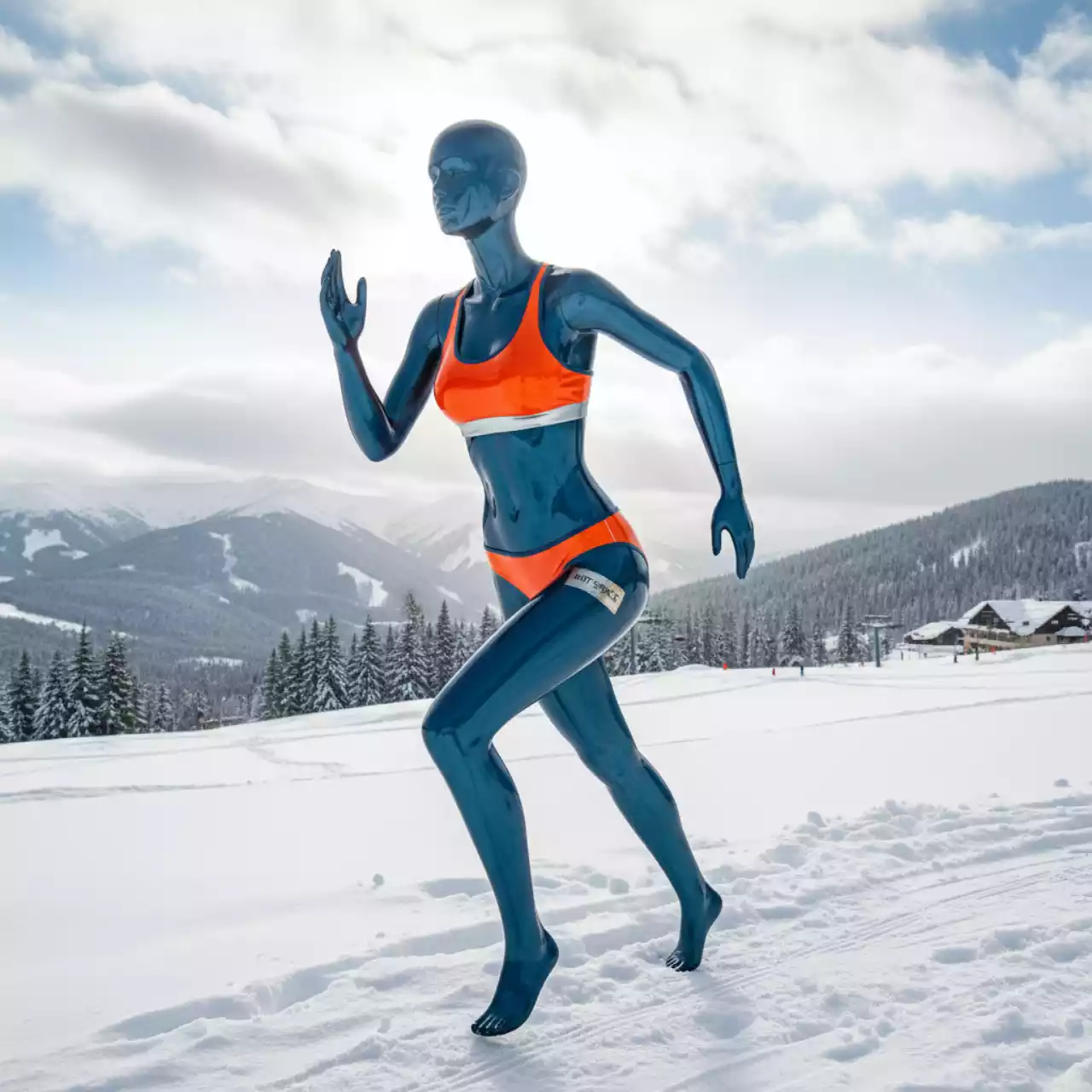 Аренда Манекен спортивный женский бегунья в Karat Resort — ART SPACE