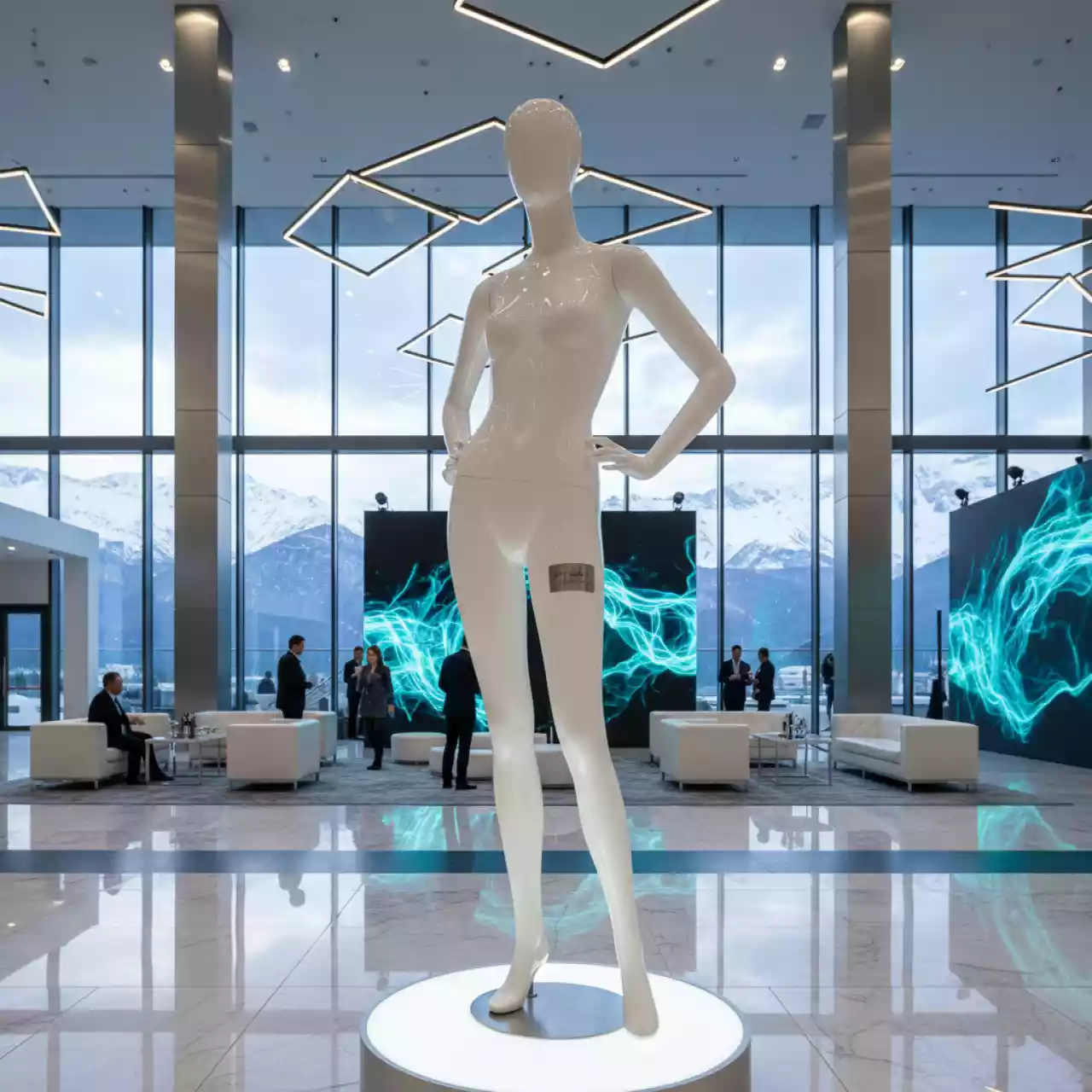 Аренда Манекен женский белый Rixos Krasnaya Polyana — ART SPACE