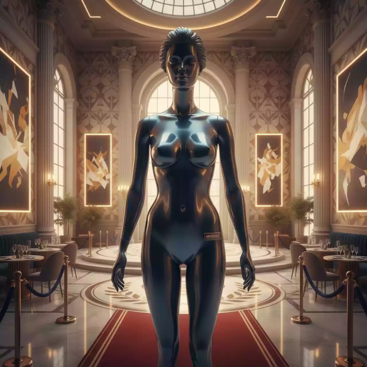 Аренда Манекен женский пластиковый в Mantera Supreme — ART SPACE