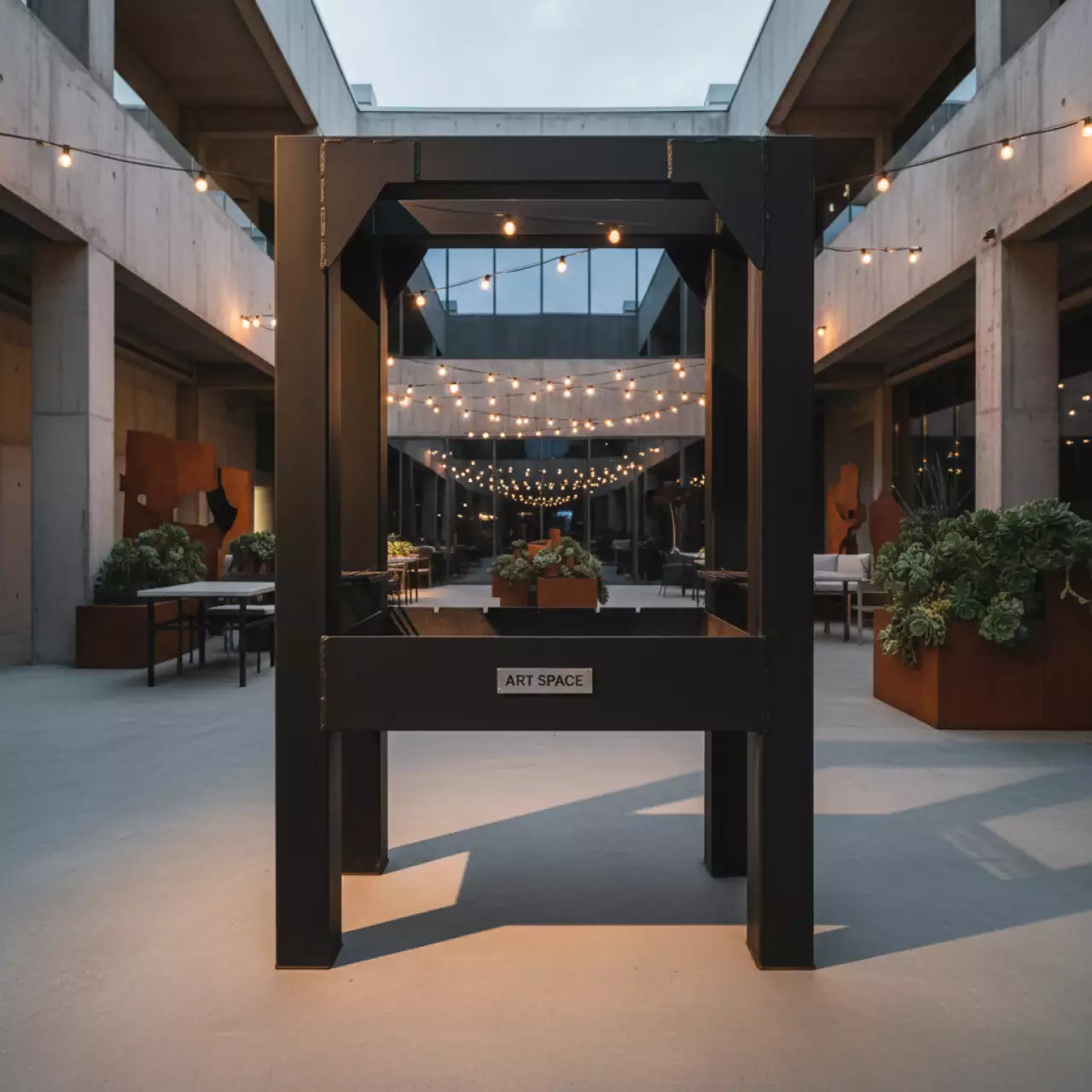 Аренда Мангал 95 см в Зале органной и камерной музыки — ART SPACE