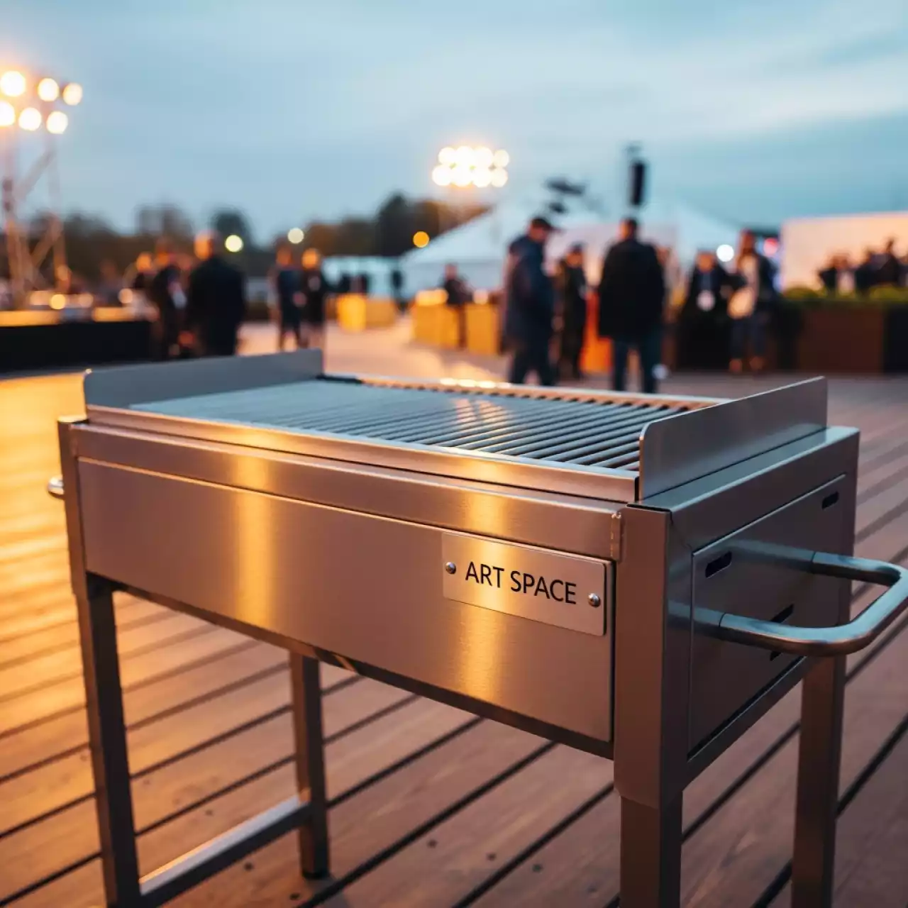 Аренда Мангал профи 1,4х0,4 м на Медальной площади — ART SPACE