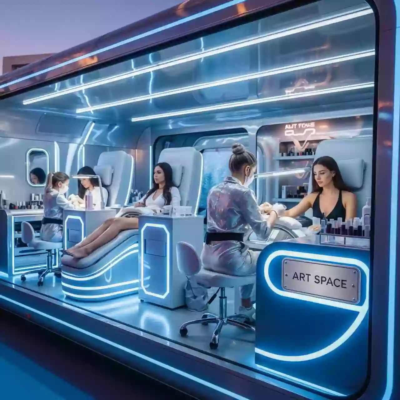 Аренда Маникюр выездной на пляжных клубах Хосты — ART SPACE