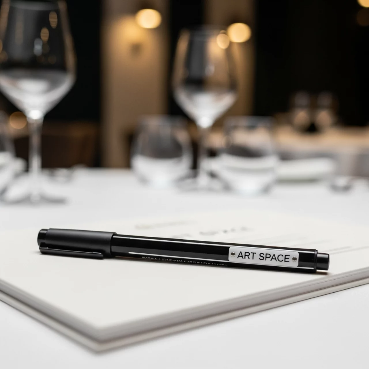 Аренда Маркер перманентный Edding E 300 1 черный 1,5 3 мм круглый наконечник в ресторане «La Terrazza» — ART SPACE