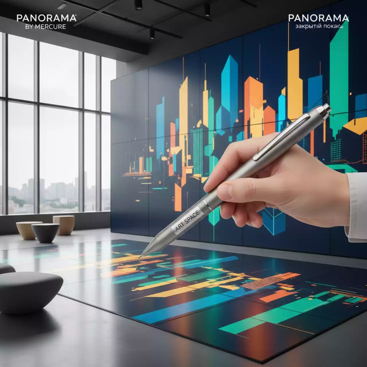 Аренда Маркер стилус для интерактивной доски Interwrite серии 12хх в Panorama by Mercure — ART SPACE