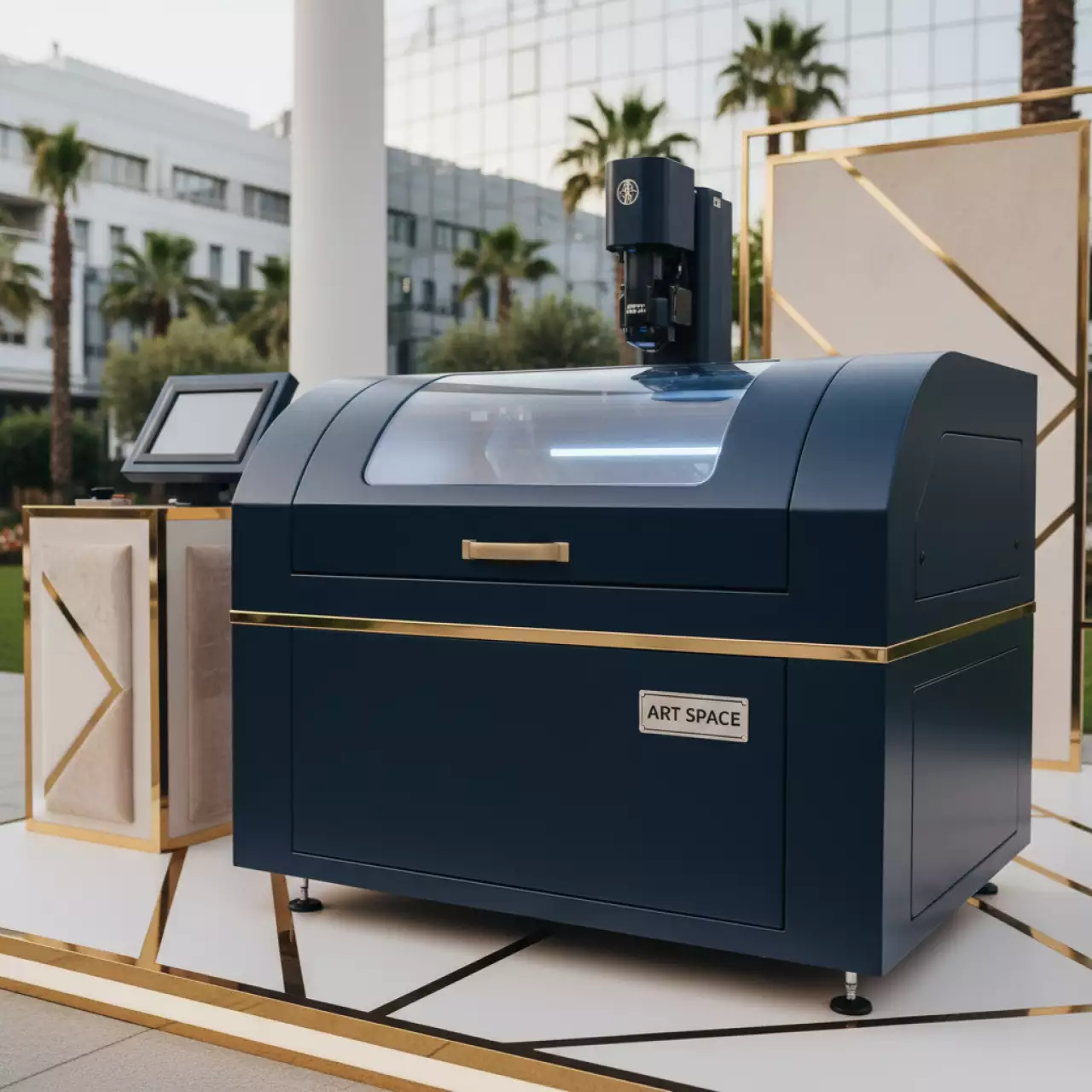 Аренда Маркировщик лазерный оптоволоконный LaserMarker LM W30 в парке «Ривьера» — ART SPACE