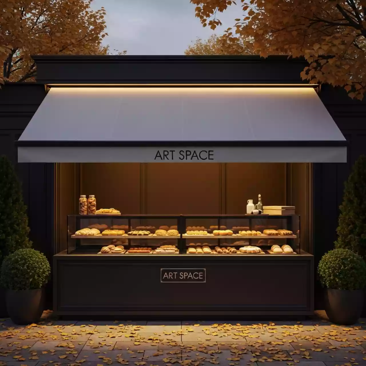 Аренда Маркиза для кафе или пекарни в отеле «Звездный» — ART SPACE