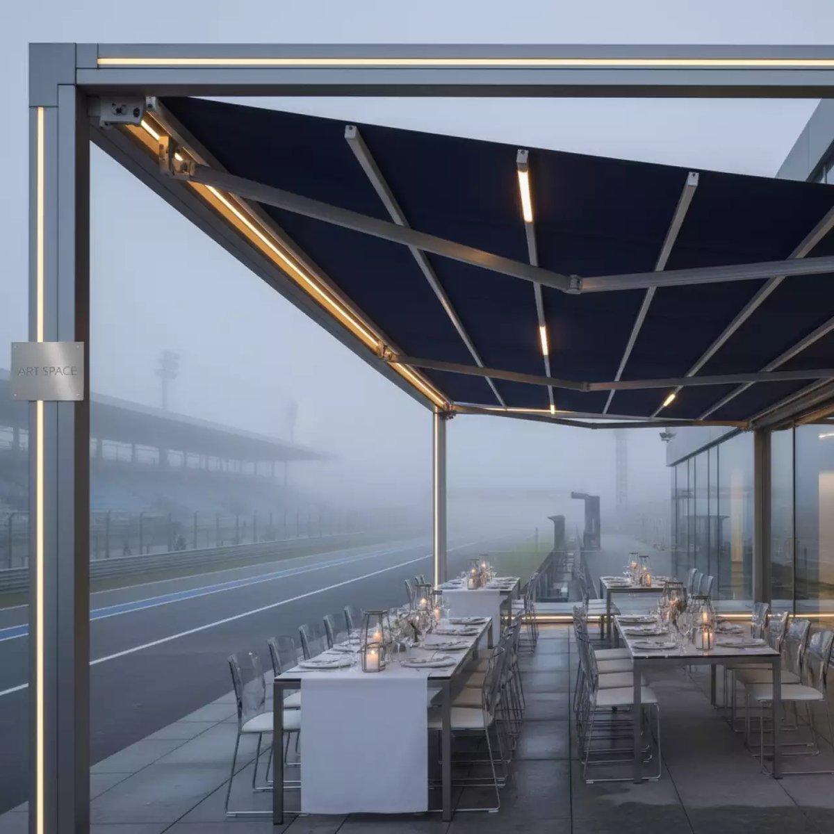 Аренда Маркизы на Сочи Автодроме — ART SPACE