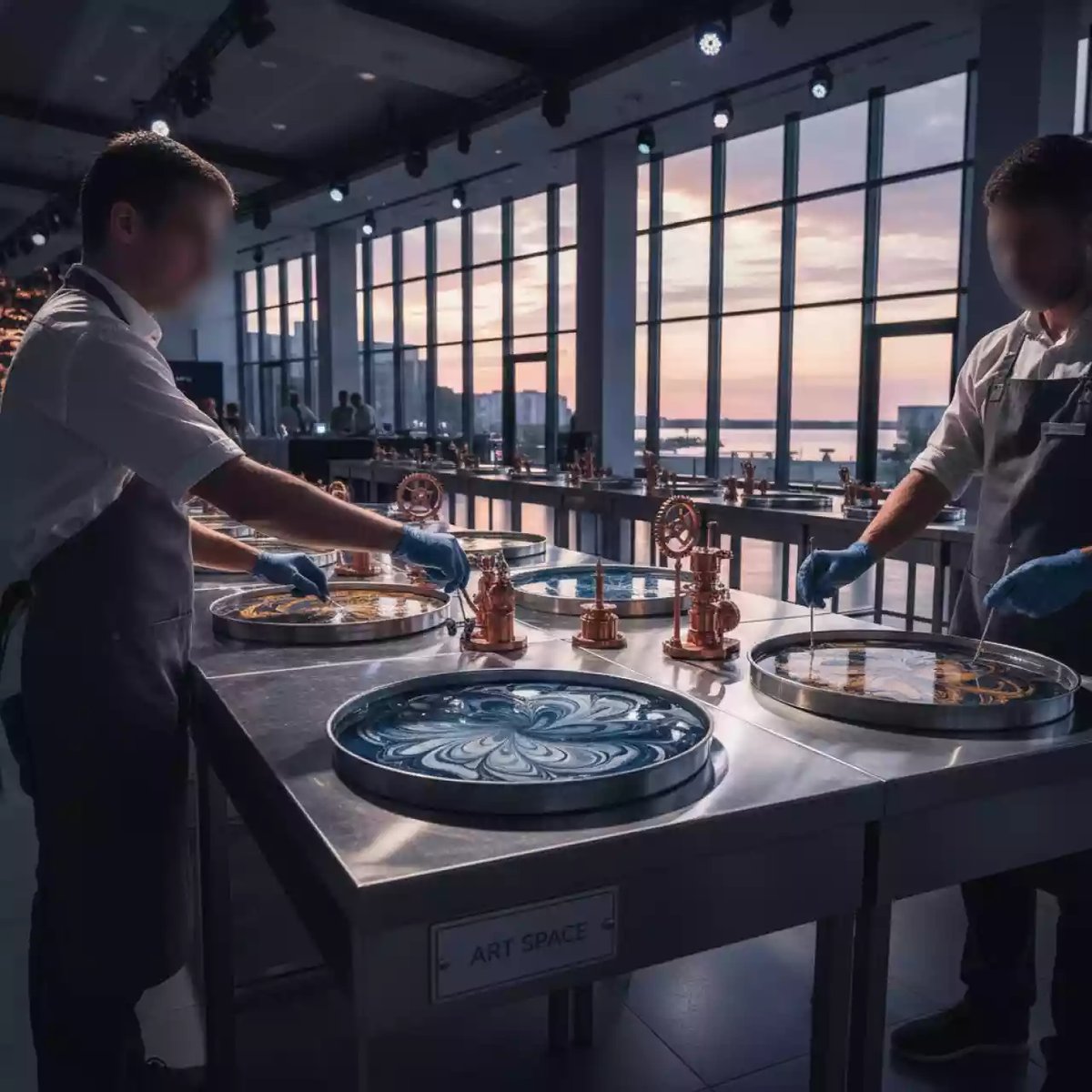 Аренда Марморирование мастер класс в Radisson Blu Resort & Congress Centre — ART SPACE