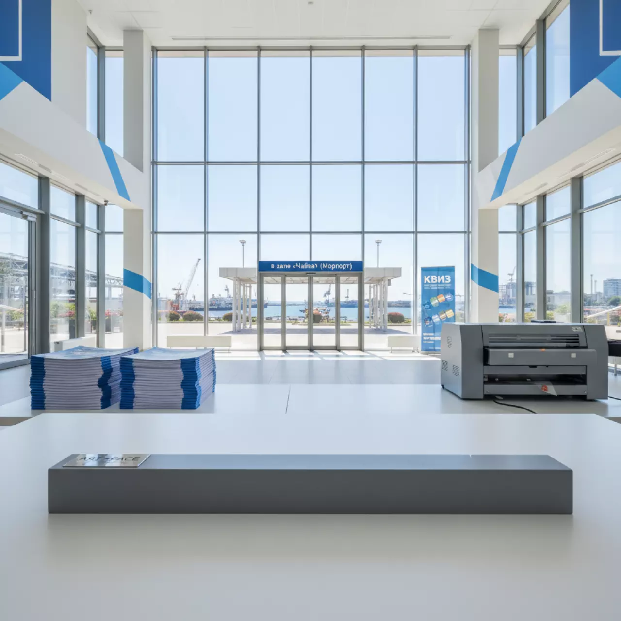 Аренда Марзан Paperfox KB 32 60х380 мм в зале «Чайка» (Морпорт) — ART SPACE