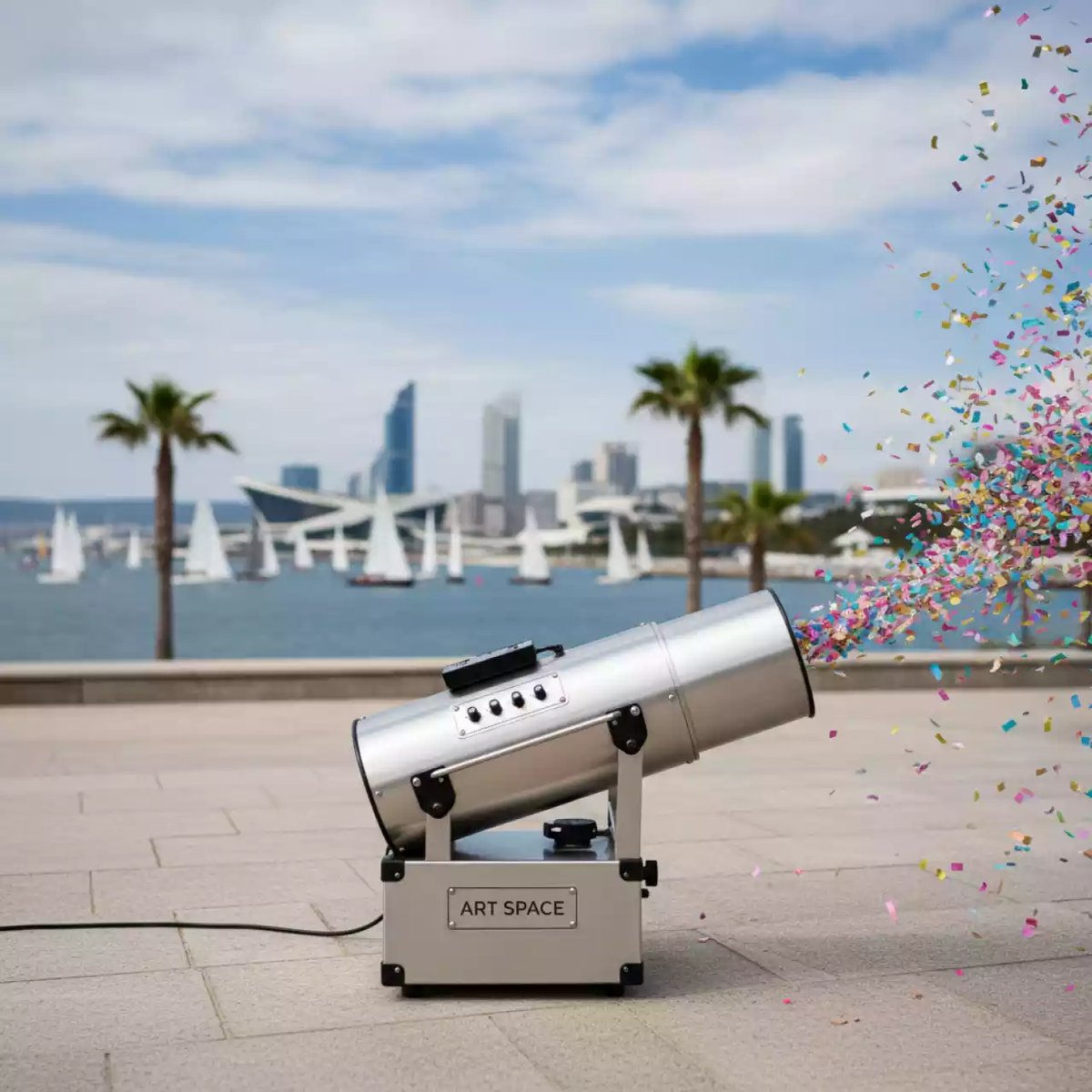 Аренда Машина конфетти для шоу Сочи — ART SPACE