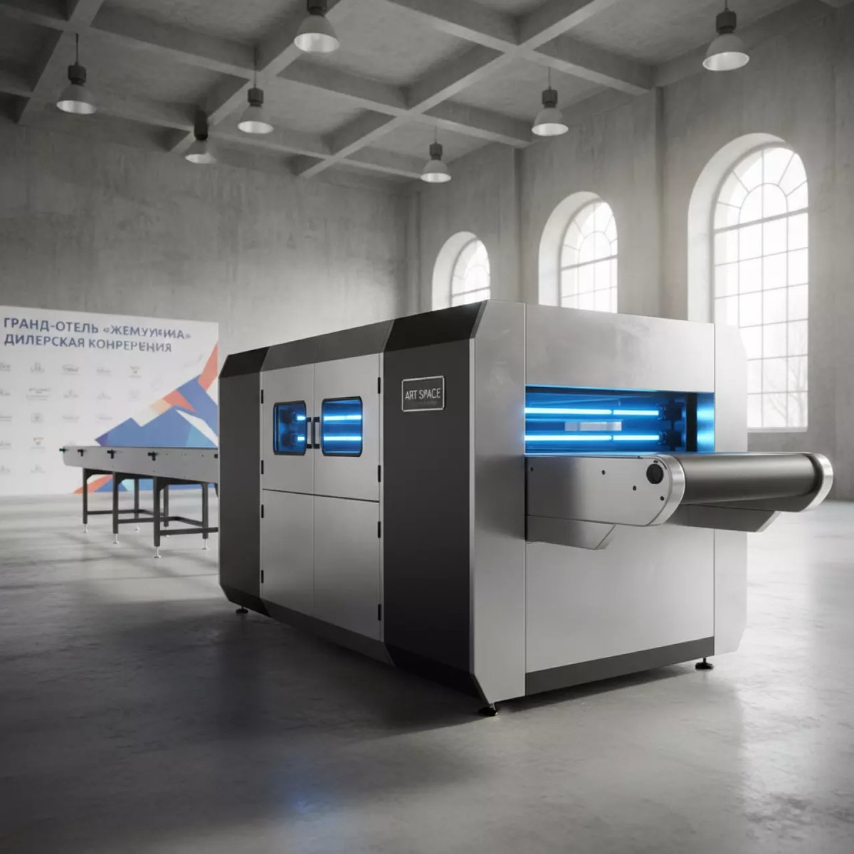 Аренда Машина лакировальная Bulros Professional Series UV 320 в гранд-отеле «Жемчужина» — ART SPACE