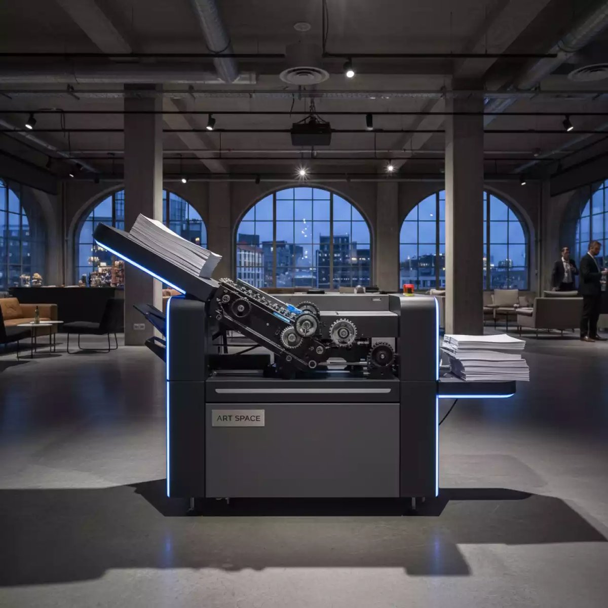 Аренда Машина листоподборочная Morgana AC 510 в Mövenpick Hotel — ART SPACE