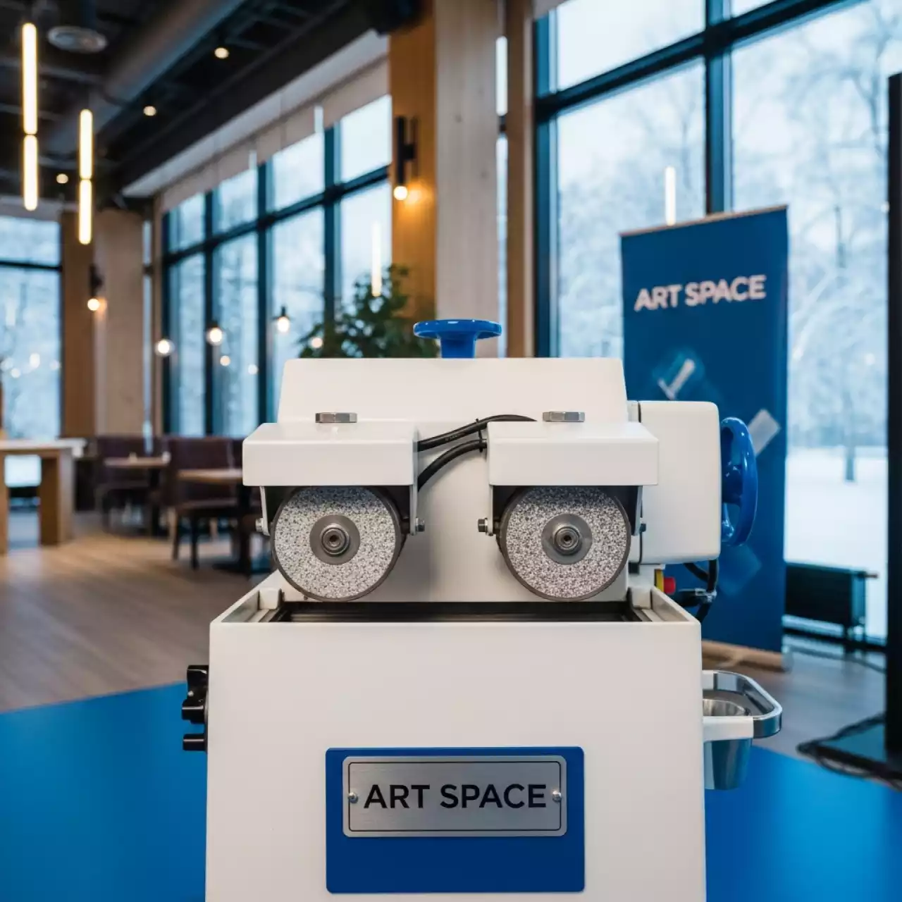 Аренда Машина мозаично шлифовальная Сплитстоун GM 245 в ресторане «Магеллан» — ART SPACE