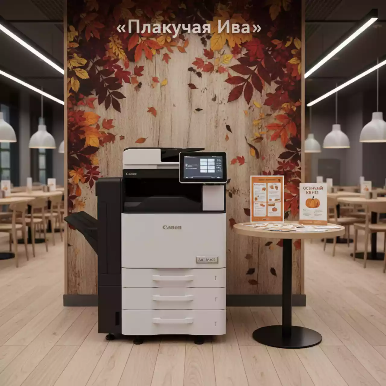 Аренда Машина печатная цифровая Canon imagePRESS V1000 в ресторане «Плакучая Ива» — ART SPACE