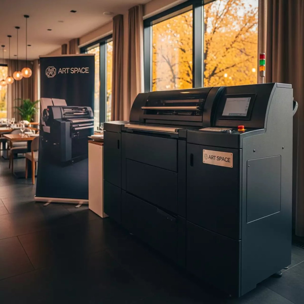 Аренда Машина печатная цифровая Ricoh Pro 8310 в ресторане «La Terrazza» — ART SPACE