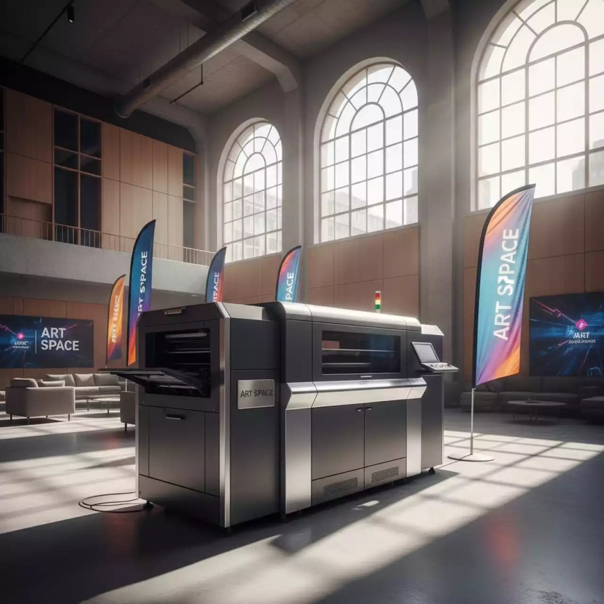 Аренда Машина печатная цифровая Ricoh Pro C5300S в Зале органной и камерной музыки — ART SPACE