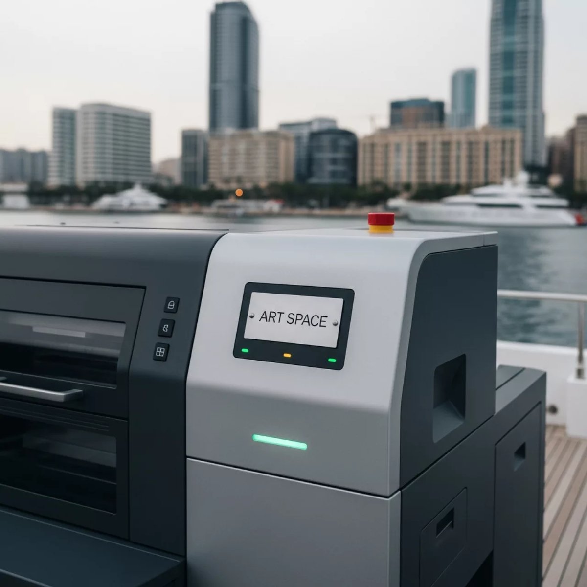 Аренда Машина печатная цифровая Ricoh Pro C7210 на VIP теплоходе (Морпорт Сочи) — ART SPACE