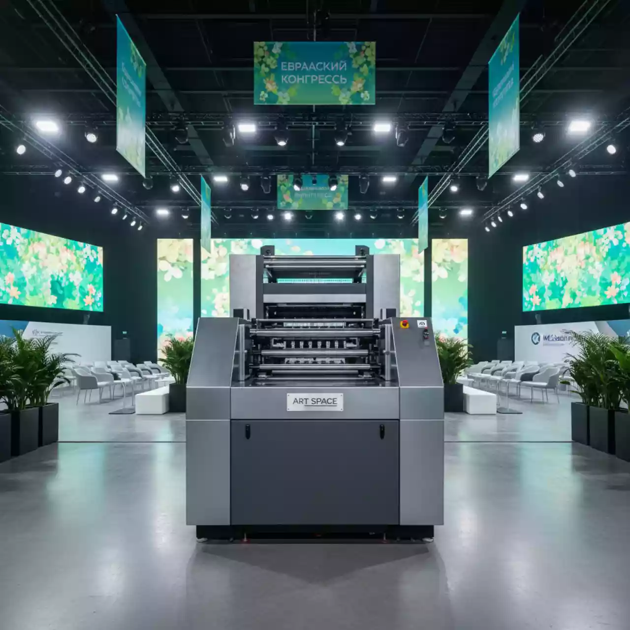 Аренда Машина печатная флексографическая Vektor YTC 6600 в VK Stadium Sirius — ART SPACE