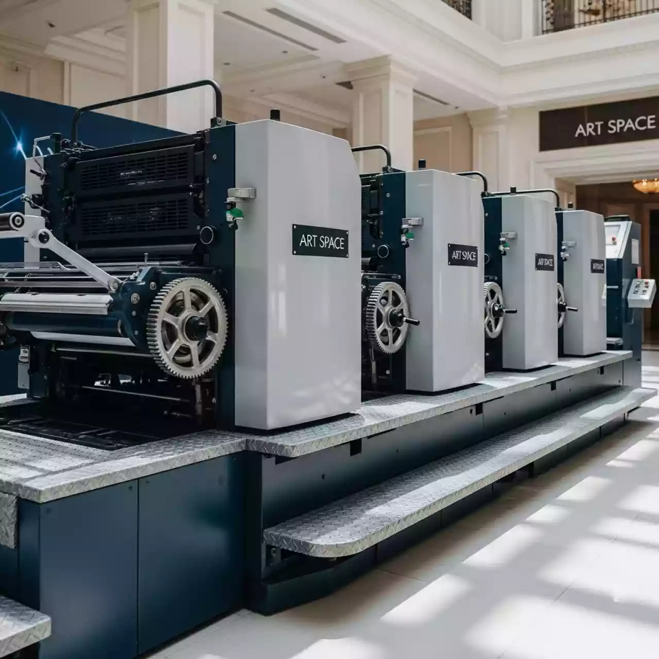 Аренда Машина печатная офсетная RMGT 1050TP в Courtyard by Marriott Sochi — ART SPACE