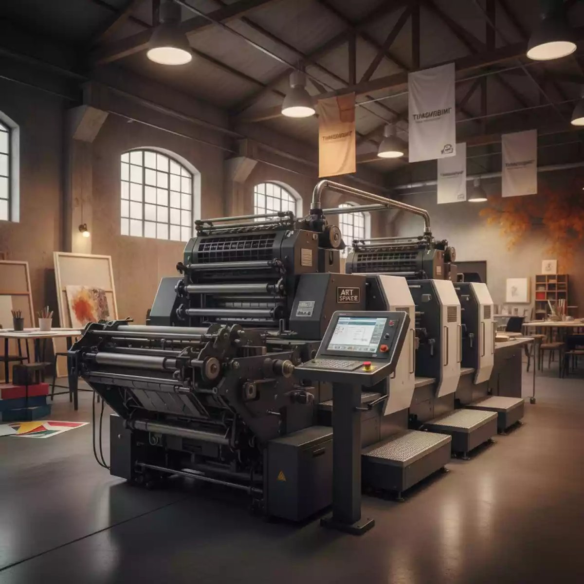 Аренда Машина печатная офсетная Vektor WIN 524 в Сириус Арене — ART SPACE